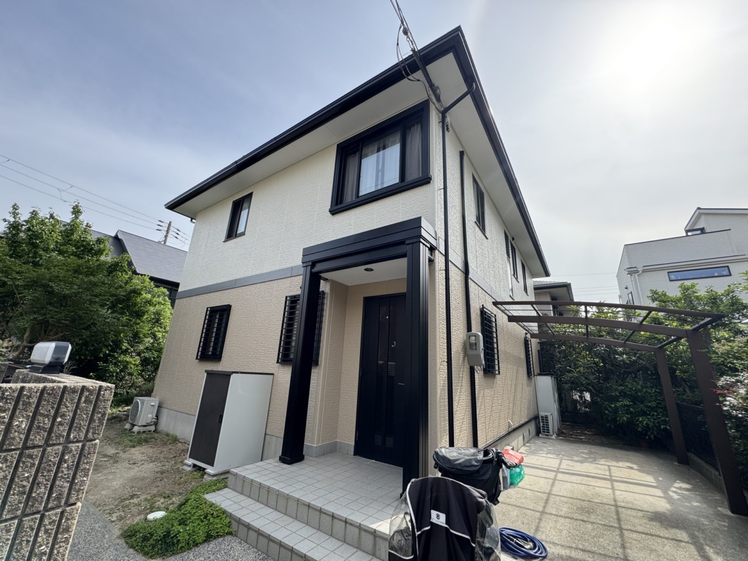 シンワクライムの外壁リフォーム施工事例